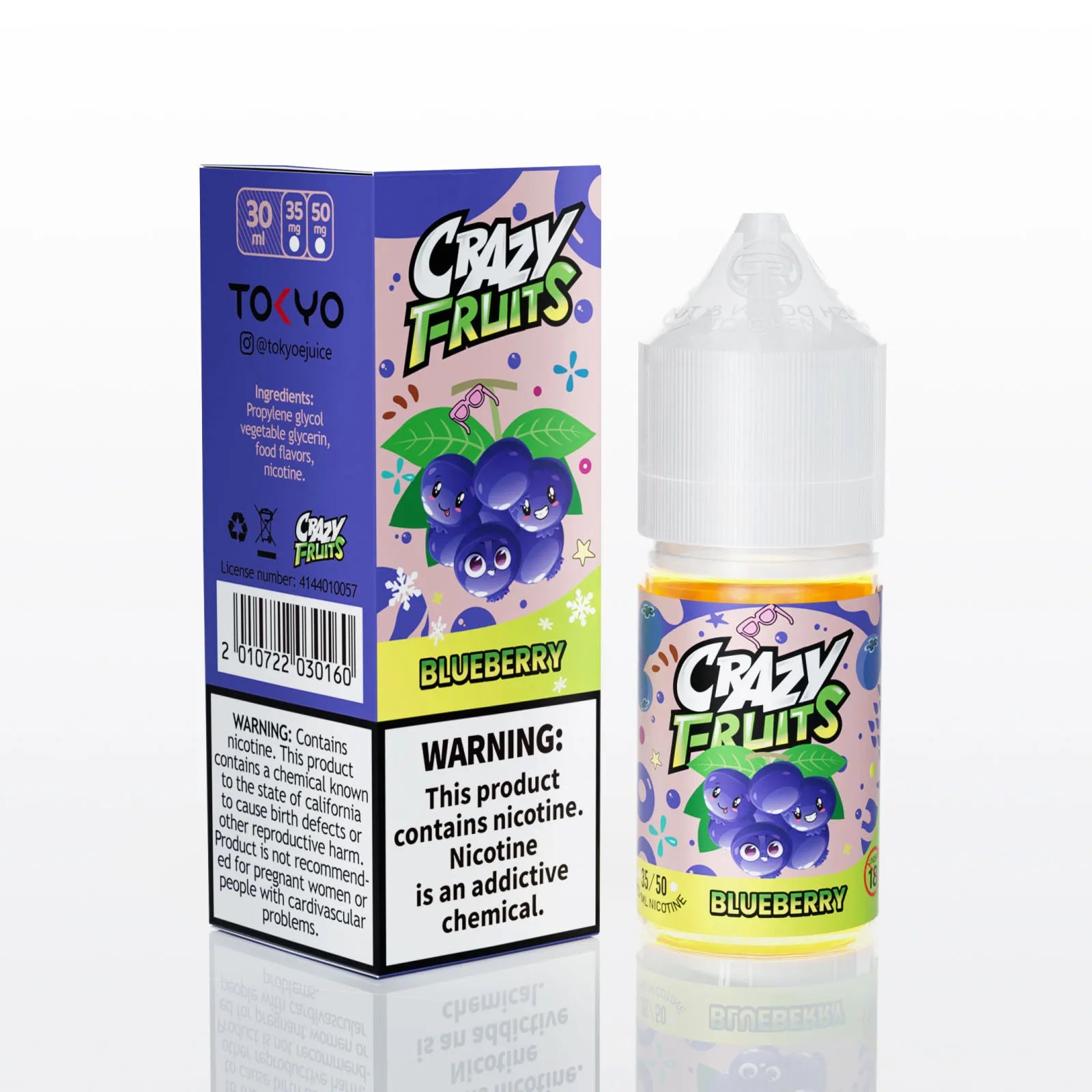 Crazy Fruits Blueberry 30ML